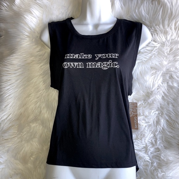 MAKE YOUR OWN MAGIC Muscle Tank Top M / L - Picture 3 of 13